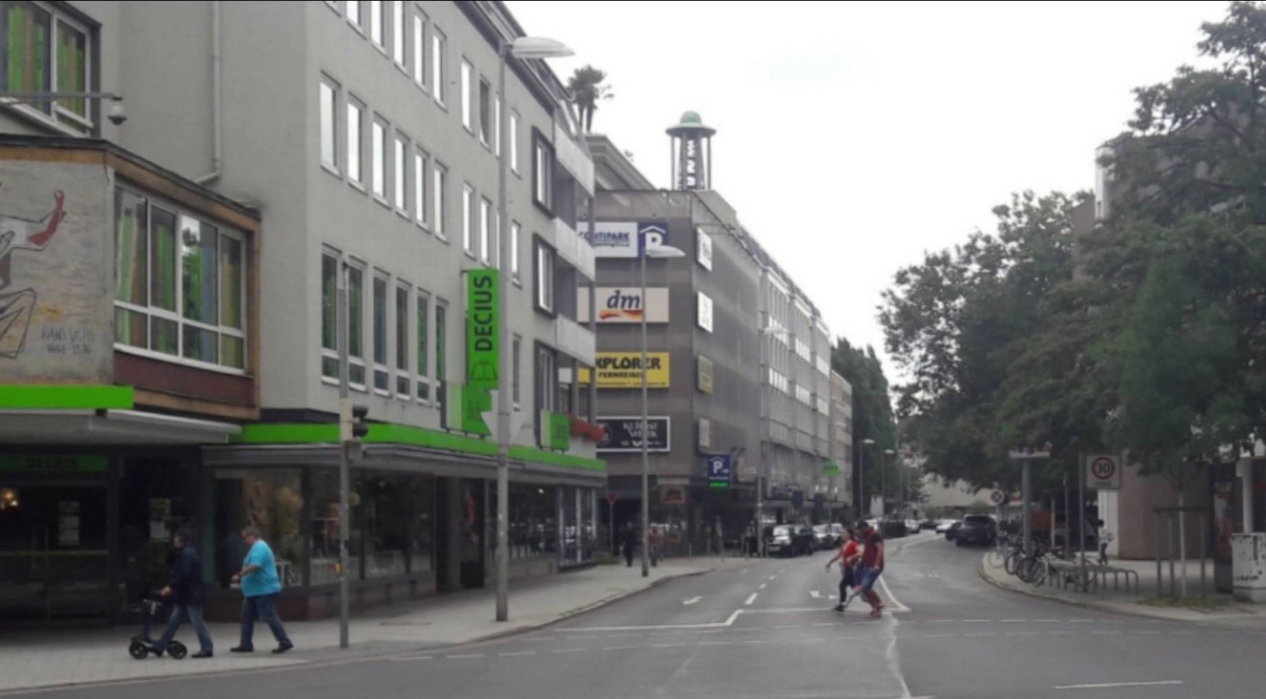 Marktstraße Richtung Aegidienkirche 