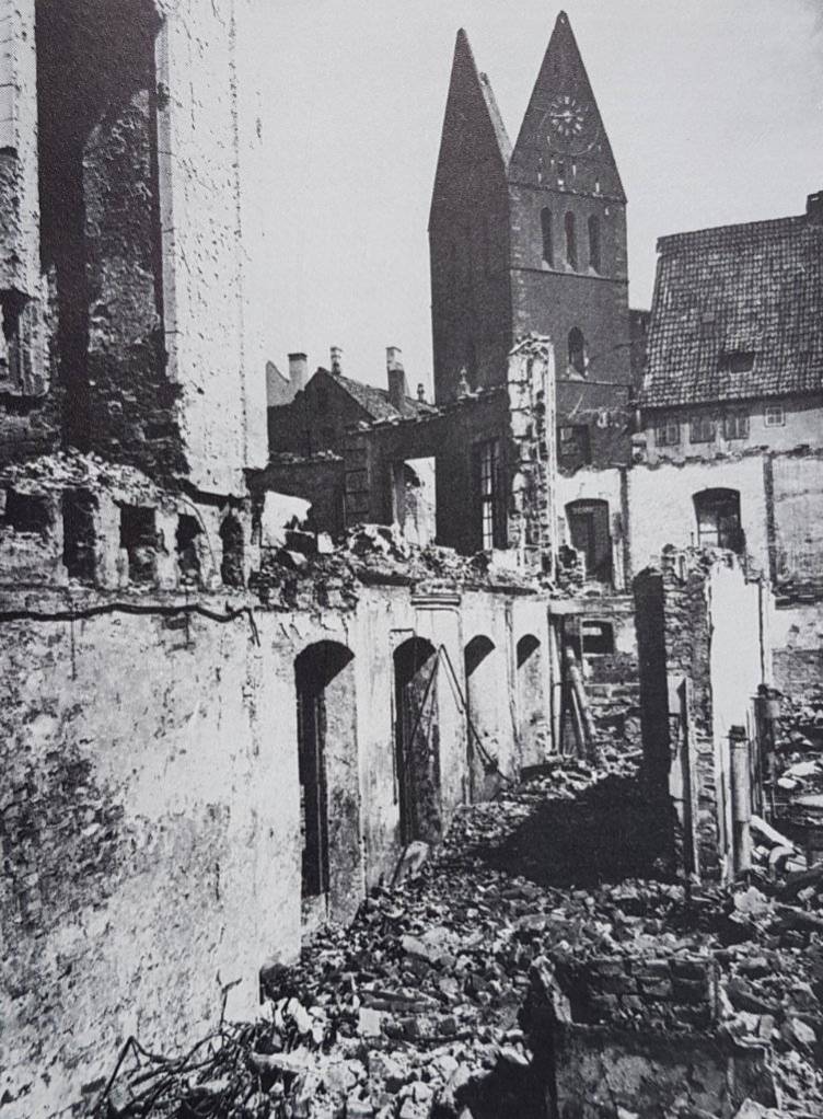 Zerstörte Marktkirche