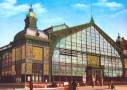Nachcolorierte Aufnahme der Markthalle. (1910)
