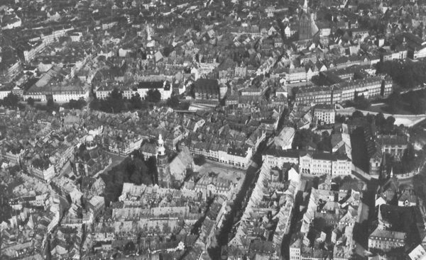 Luftbilder der Calenberger Neustadt von 1938, Quelle:Bildarchiv Foto Marburg