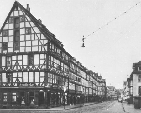 Calenberger Strasse 1930, Quelle:Bildarchiv Foto Marburg