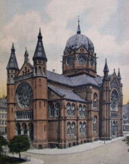 Synagoge in Hannover 1911, Quelle:Bildarchiv Foto Marburg