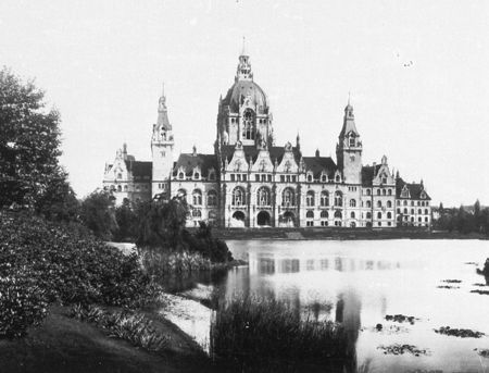 Rückansicht von 1910, Quelle:Bildarchiv Foto Marburg