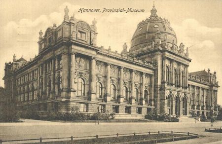 Provinzialmuseum in Hannover 1914, Quelle:Bildarchiv Foto Marburg