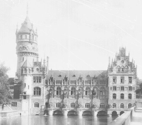 Flußwasserkunst 1910, Quelle:Bildarchiv Foto Marburg